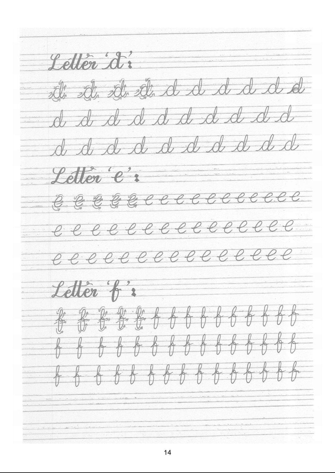 The Art of Cursive Handwriting – Complete Practice Workbook (Printed Edition) + FREE Magical Reusable Sheet & Marker - Image 10