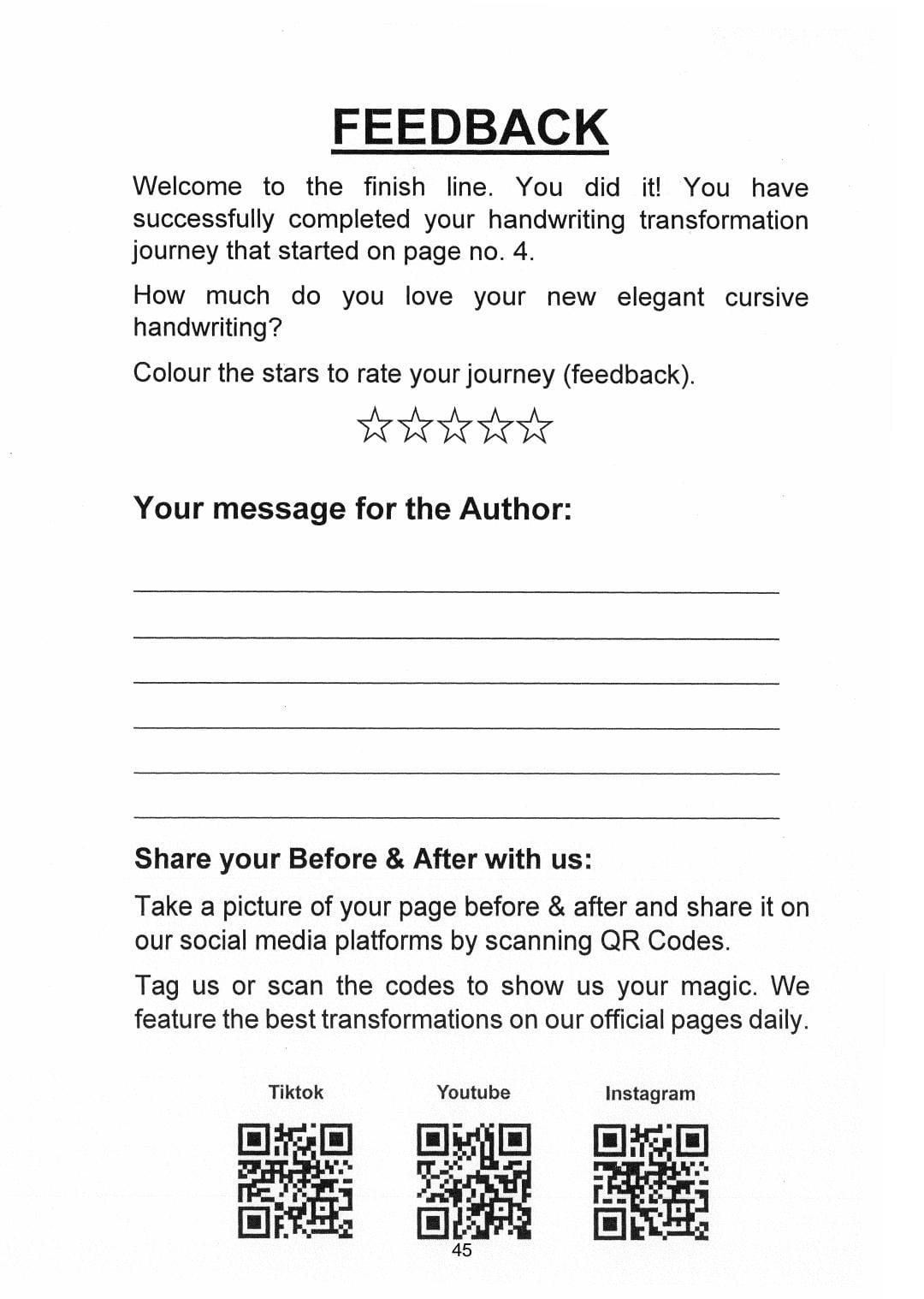The Art of Cursive Handwriting – Complete Practice Workbook (Printed Edition) + FREE Magical Reusable Sheet & Marker - Image 18
